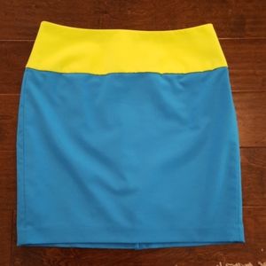 Prabal Gurung Colorblock Skirt